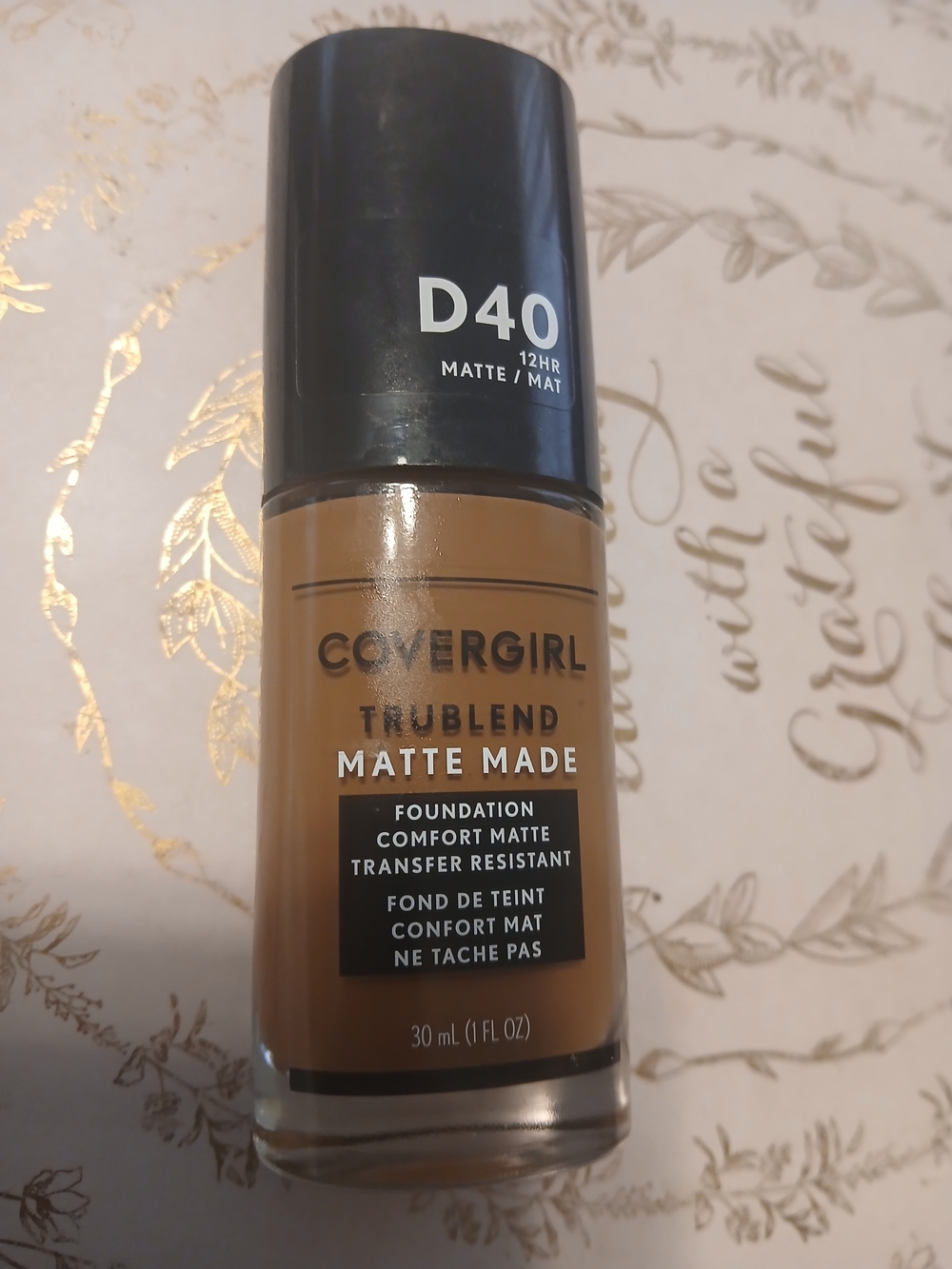 COVERGIRL TruBlend Matte Made Foundation D40 - Deep Tan